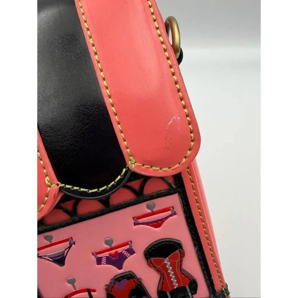 Vendula London Lingerie Boutique Box Crossbody Bag Rare Limited Edition SOHO